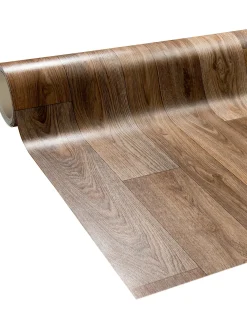 Aargau Vinyl-Rollenware, Eiche Braun 544