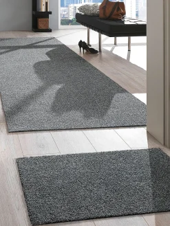 Aktiv Cotton Sauberlaufmatte, Dunkelgrau