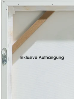 Aktmodell Leinwand-Druck-handbemalt, Graubeige