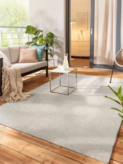 Alaro Outdoor-Teppich, Hellgrau