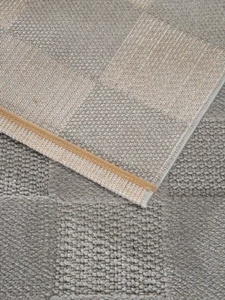 Alcanar Moderner Teppich, Silber