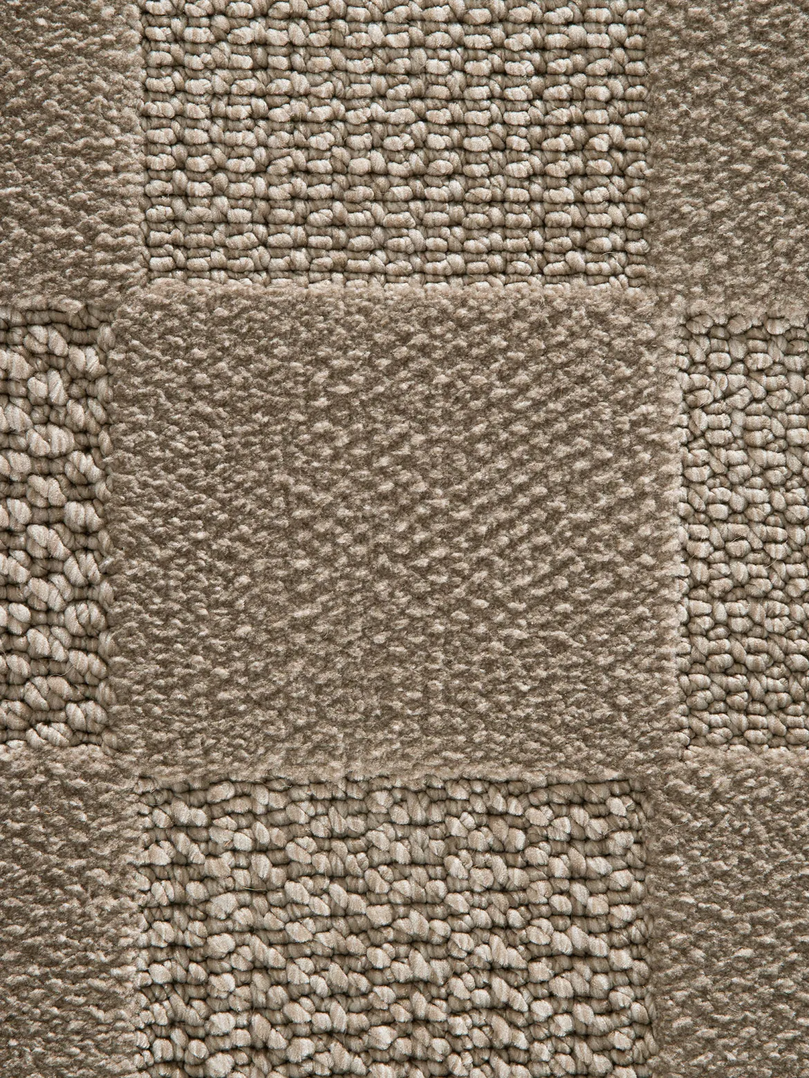 Alcanar Moderner Teppich, Taupe
