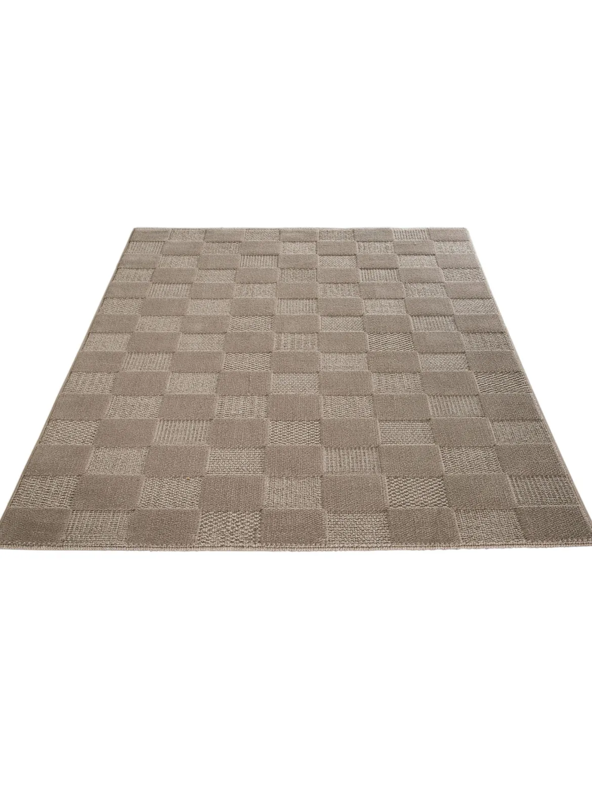 Alcanar Moderner Teppich, Taupe