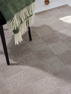 Alcanar Moderner Teppich, Taupe
