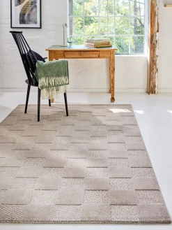 Alcanar Moderner Teppich, Taupe