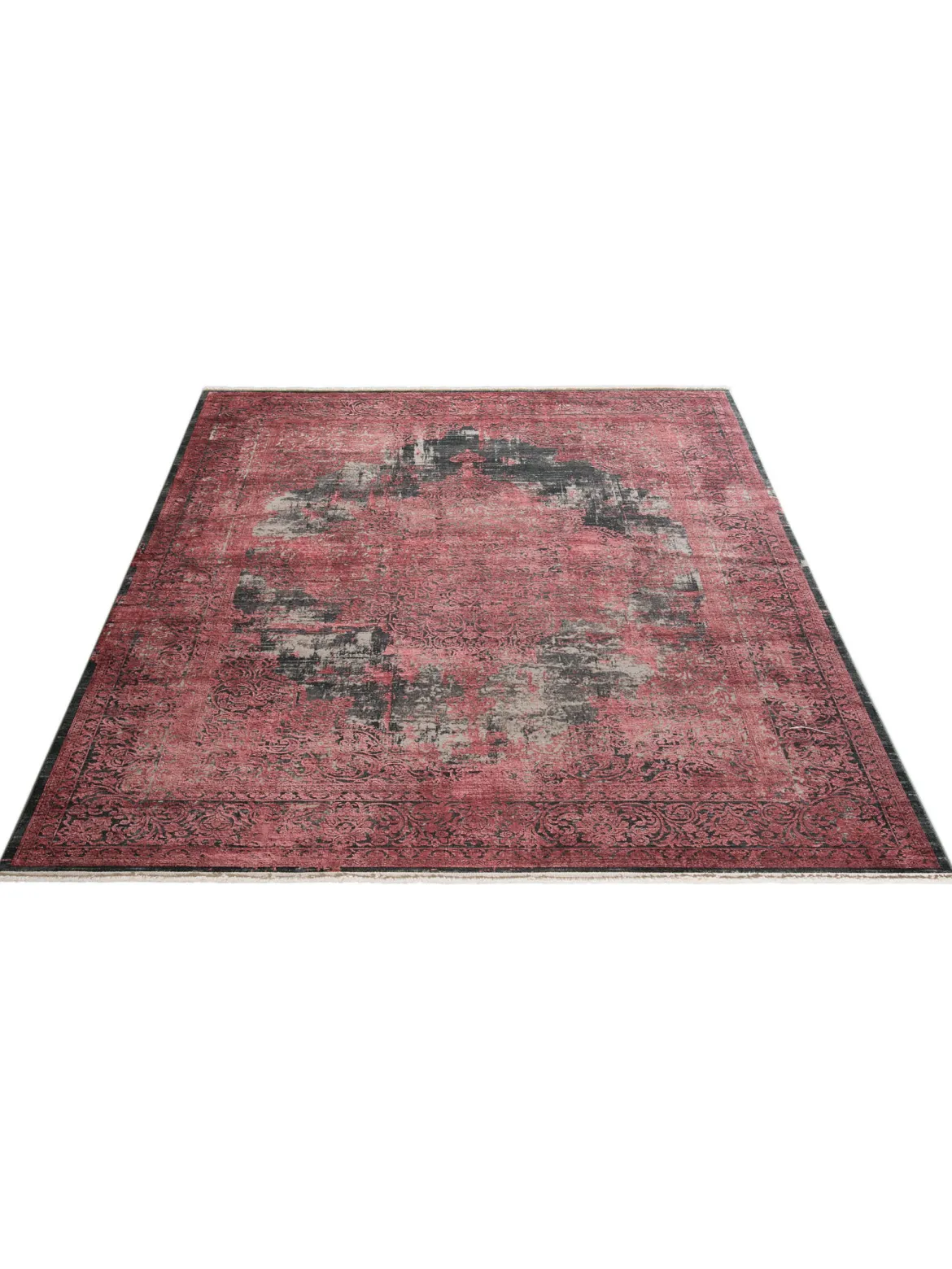 Alessandria Vintage-Teppich, Karmin
