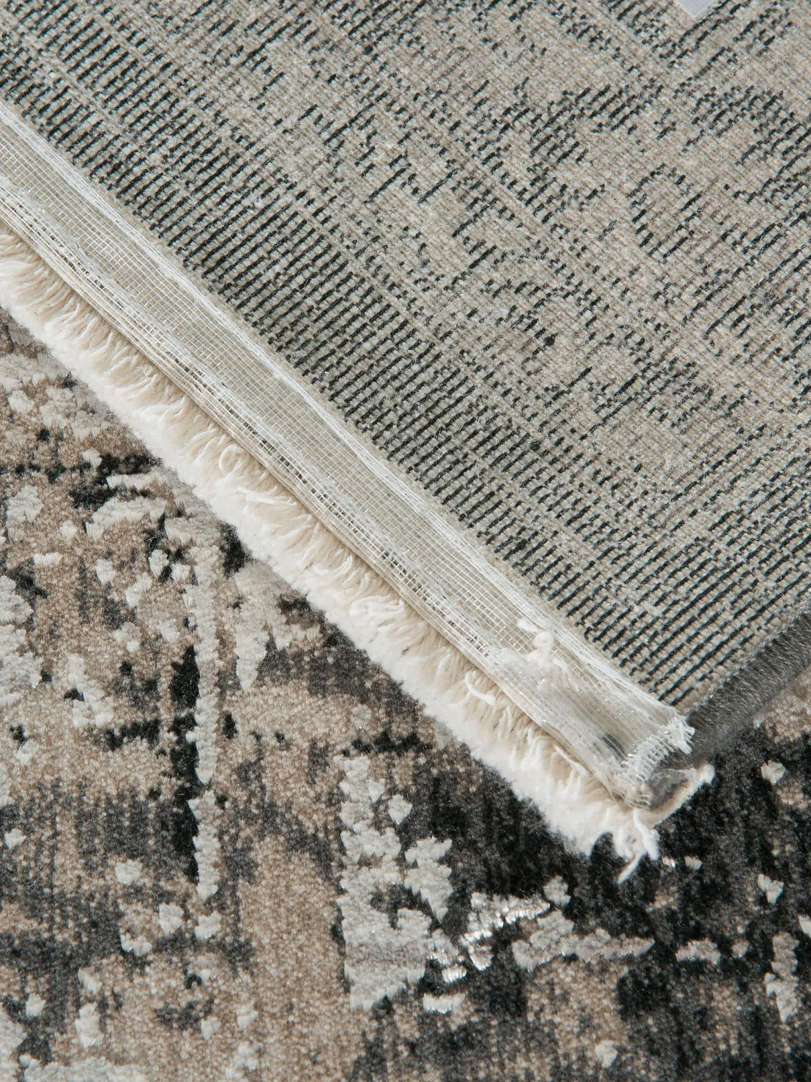Alessandria Vintage-Teppich, Silber