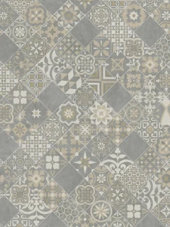 Almeria Vinyl-Rollenware, Grey 170M
