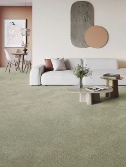 Amador Velours-Teppichboden, Olive 24