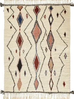 Amalou Berber-Teppich, Creme