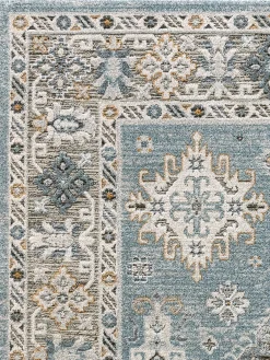 Amarat Vintage-Teppich, Azur