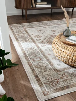 Amarat Vintage-Teppich, Creme