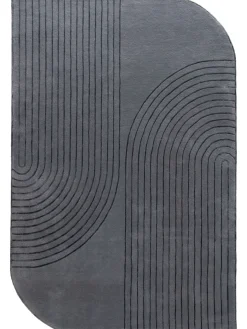 Aranova Moderner Teppich, Grey