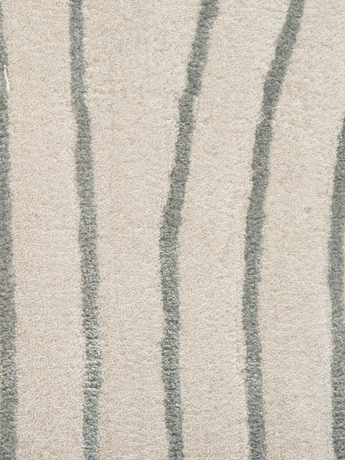 Aranova Moderner Teppich, Offwhite