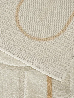 Arc Moderner Teppich, Creme