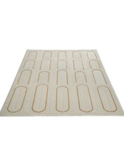 Arc Moderner Teppich, Creme
