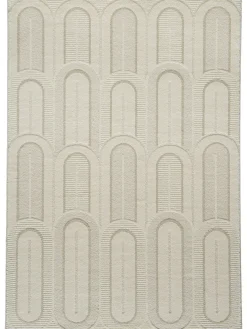 Arc Moderner Teppich, Offwhite