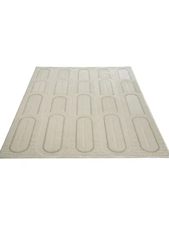 Arc Moderner Teppich, Offwhite