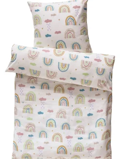 Arcobaleno Kinderbettwäsche, Lime
