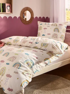 Arcobaleno Kinderbettwäsche, Lime