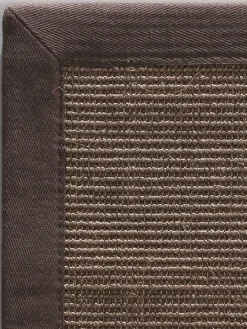 Aruba Colour Sisal-Teppich, Kaffee