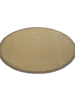 Aruba Colour Sisal-Teppich, Kiesel