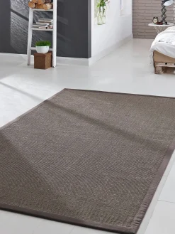 Aruba Colour Sisal-Teppich, Schiefer