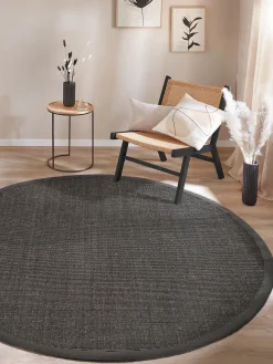 Aruba Colour Sisal-Teppich, Schiefer