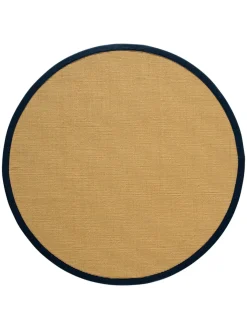 Aruba Nature Sisal-Teppich, Dunkelblau