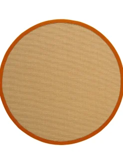 Aruba Nature Sisal-Teppich, Orange