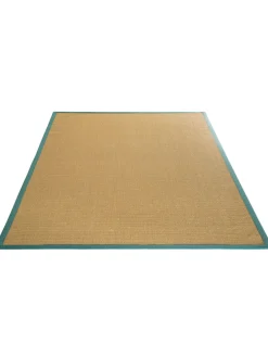 Aruba Nature Sisal-Teppich, Petrol
