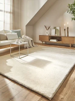 Atlas Berber-Teppich, Creme