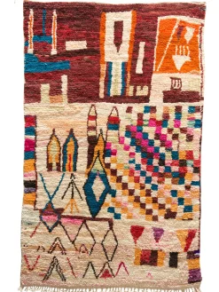 Azilal ca. 184 x 291 cm, Unikat / Einzelstück