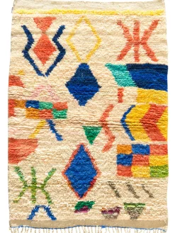 Azilal ca. 104 x 146 cm, Unikat / Einzelstück