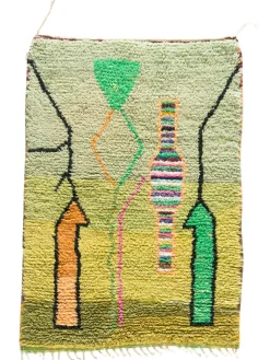 Azilal ca. 106 x 150 cm, Unikat / Einzelstück