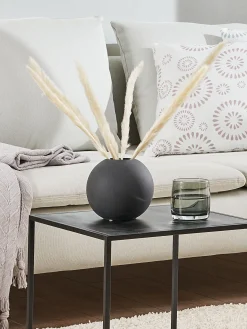 Ball Flower Vase, Schwarz