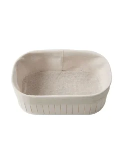 Bambusbox Billi Korb, Weiss