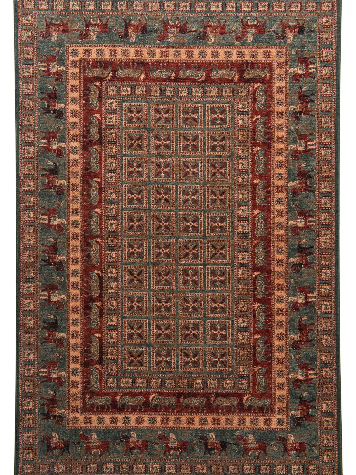 Bartolini Pasyryk Orient-Teppich, Grün