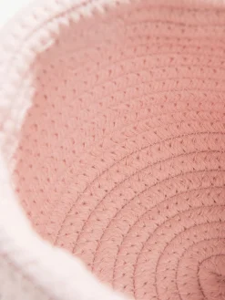 Basket Pinky Korb, Samtpink