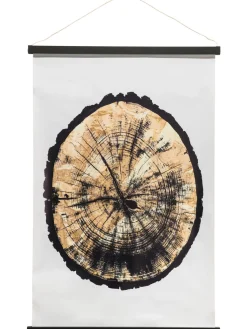 Baumstamm Leinwandbild, Dunkelgelb