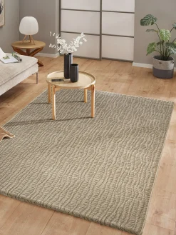 Bayonne Moderner Teppich, Taupe