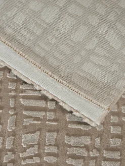 Bayonne Moderner Teppich, Taupe