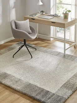 Belfort Moderner Teppich, Silber