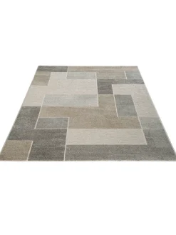 Bellmore Moderner Teppich, Gold