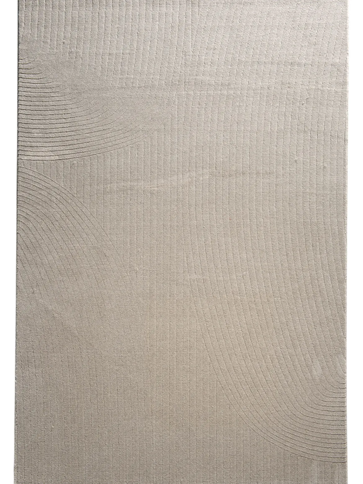 Belmar Moderner Teppich, Silber