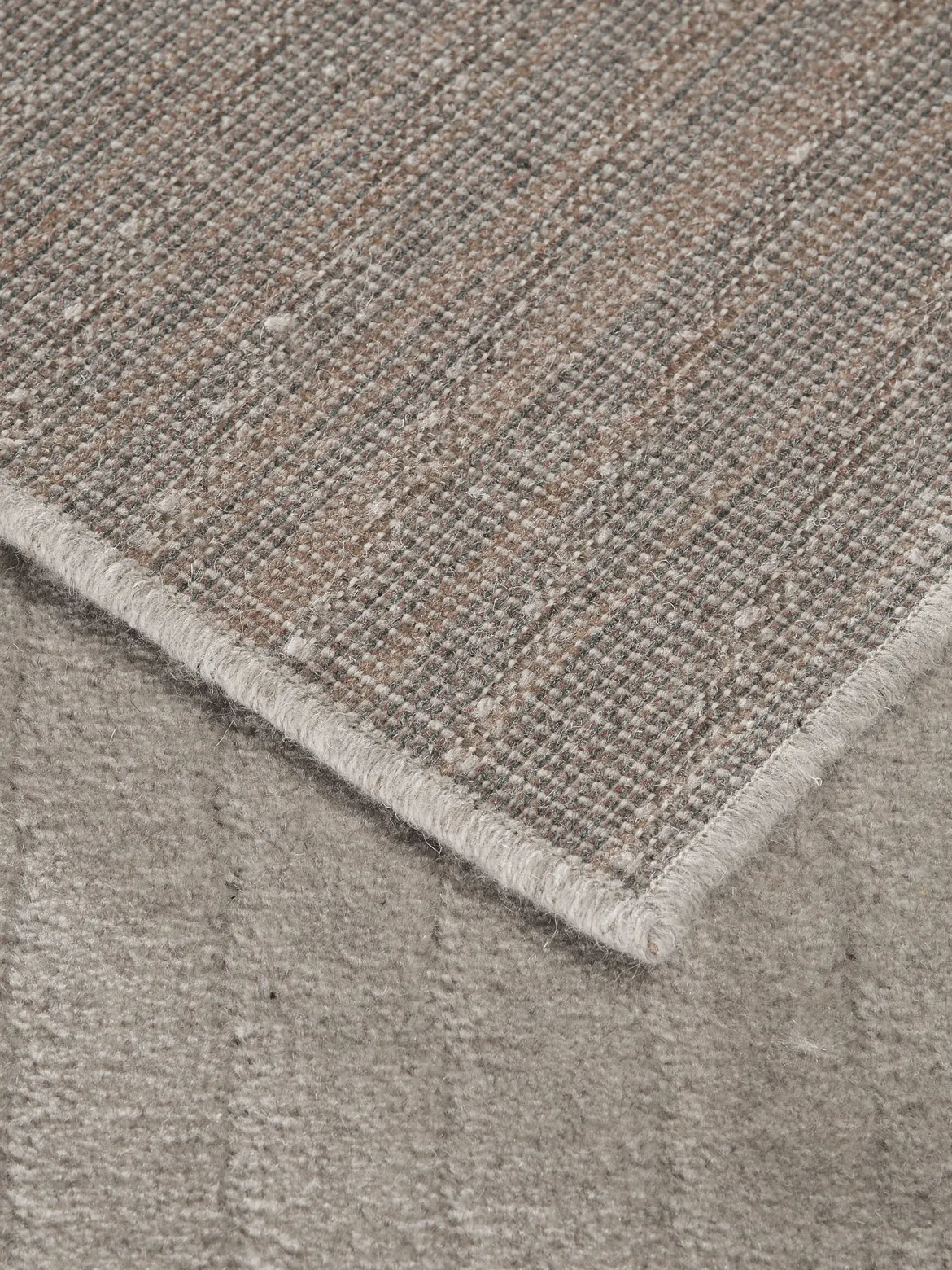 Belmar Moderner Teppich, Silber