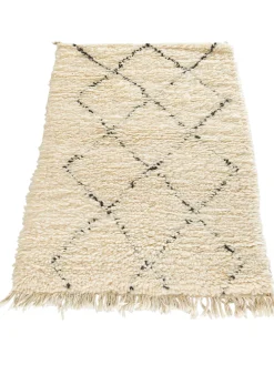 Beni Ourain ca. 68 x 128 cm, Unikat / Einzelstück