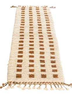 Beni Ourain ca. 84 x 300 cm, Unikat / Einzelstück