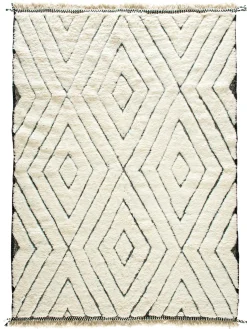 Beni Ourain ca. 220 x 302 cm, Unikat / Einzelstück