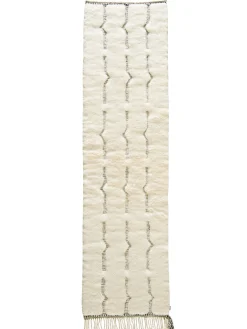 Beni Ourain ca. 85 x 312 cm, Unikat / Einzelstück